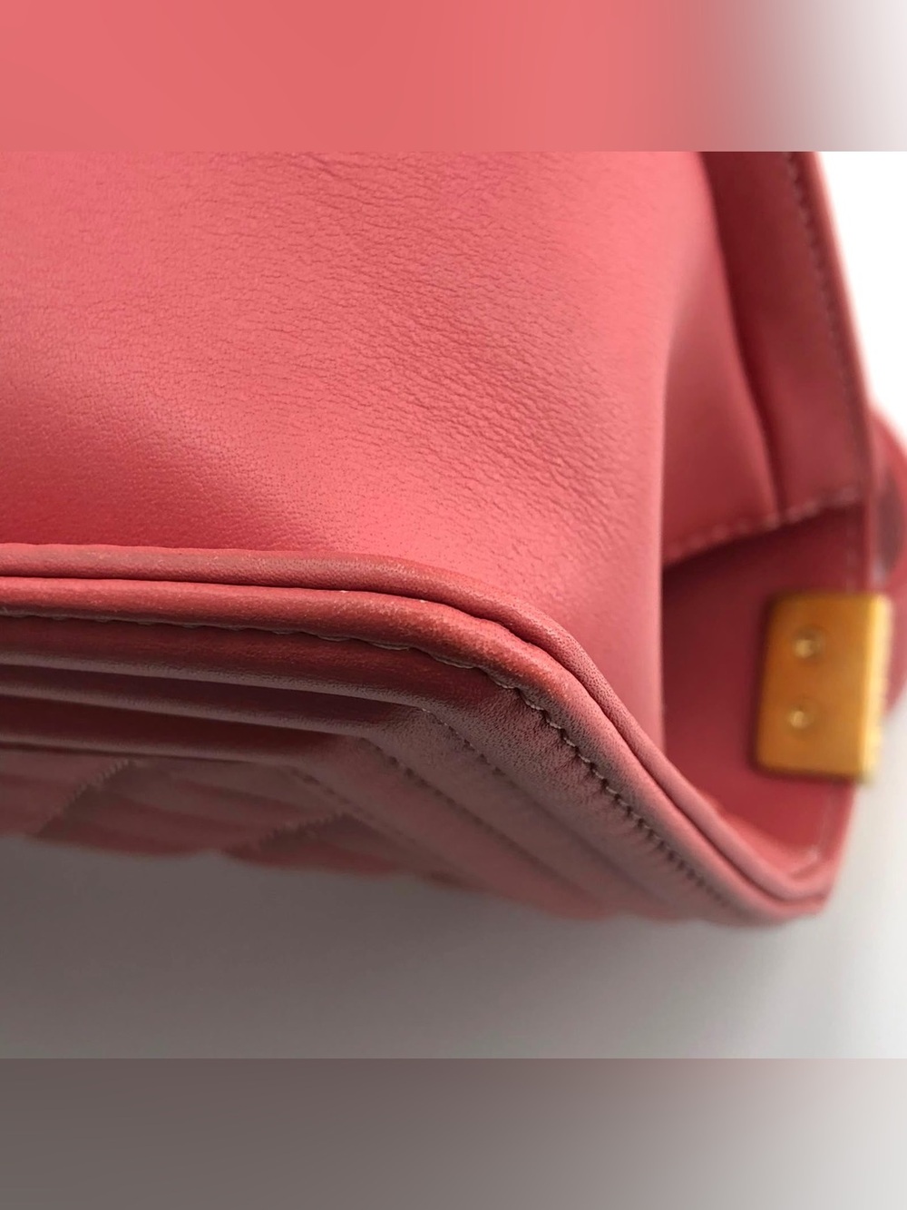 Chanel Leboy Small Lambskin Pink GHW - Picture 15 of 16